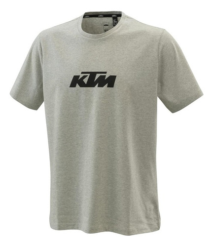 Remera Ktm Pure Logo Tee Grey