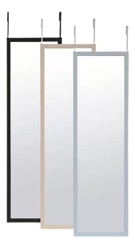 Espejo Para Puerta 35 Cm × 125 Cm Negro