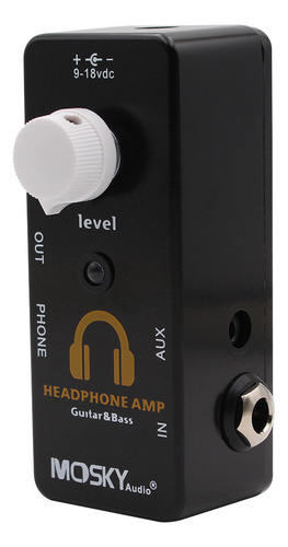 Pedal Amplificador De Auriculares Mosky For Guitarra Y Bajo