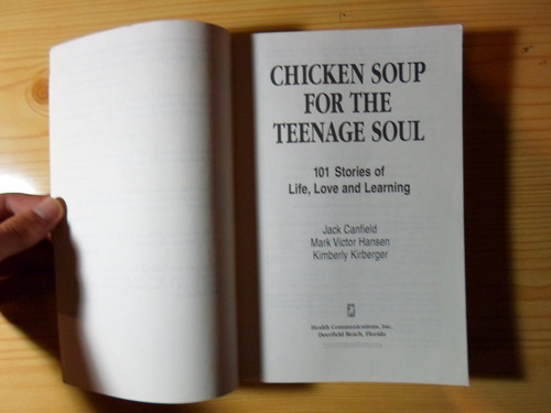Imagen 4 de 4 de Chiclen Soup For The Teenage Soul - Jack Canfield
