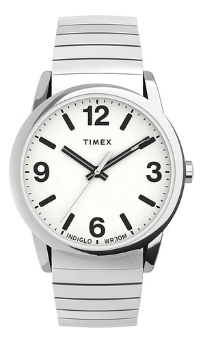 Timex Reloj Easy Reader Bold De Ajuste Perfecto De 1.496 In