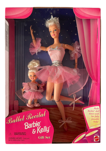 Barbie Y Kelly Recital De Ballet Bailarina Vintage Doll 1997