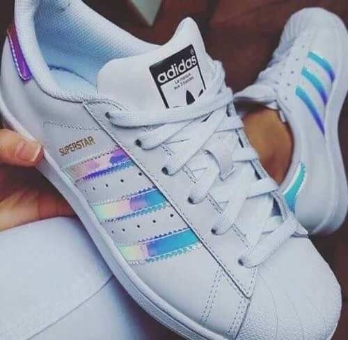 Zapatillas adidas Superstar Mujer Tornasoladas Originales!!! | Mercado Libre