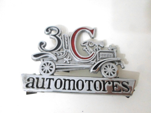 Insignia Adorno De 3 C Automotores Muy Decorativa