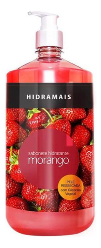 Hidramais Sabonete Hidratante Morango Com Glicerina 1,2l