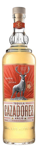Pack De 6 Tequila Cazadores Añejo 700 Ml