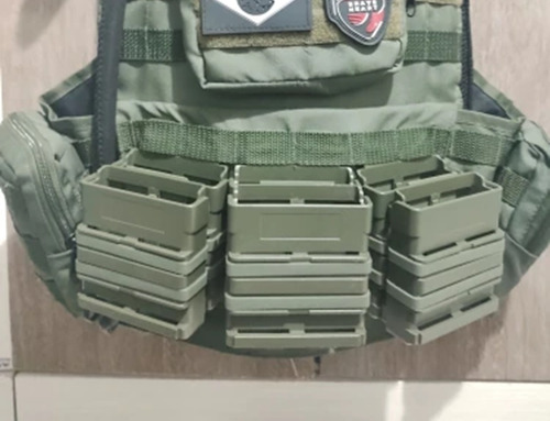 Imagen 3 de 4 de Porta Cargador Doble Fast Mag 223/5.56 Para Sistema Molle
