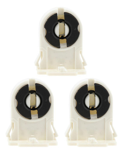 3x 100v-250v T8 Base Fluorescente Led Tubo Soporte De