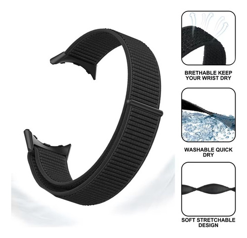 3 Correas Ajustables De Nailon Para Google Pixel Watch 2/1