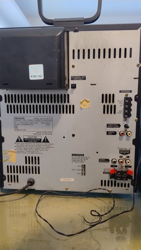 Mini Componente Aiwa Nsxf-7 Leer Descripción Negro 1200 W (Usado)
