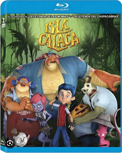 Isla Calaca En Disco Bluray Alta Definición Full H D