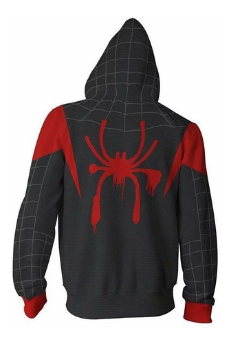 Spider-man: En La Araña Verso Sudadera Para Hombre Chaqu