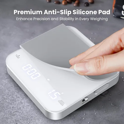 Rechargeable Mini Coffee Scale With Timer, Maestri House ...