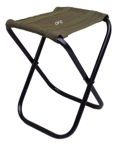 Silla Táctica Militar Base En Aluminio Plegable Camping Ofg