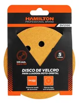 Comprar Set De 5 Lijas Para Lijadora Rotoorbital Hamilton 125mm G100