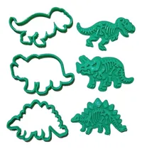 Comprar Cortantes Y Marcadores Dinosaurios T-rex Pack 3 Piezas
