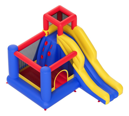 Trampolín Brincolín Inflable Niños 3.4 X 2.6 Mts Msi