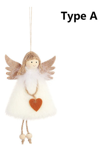 Muñeca De Peluche, Decoración Navideña, Ángel, Niña, Juguete