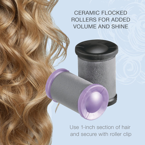Hot Rollers Conair Ceramic De 3,8 Cm Y 4,4 Cm Con Superclips