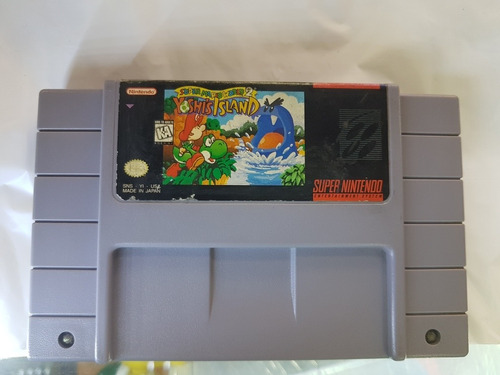 Super Mario World 2 Yoshis Island Snes Americano Original