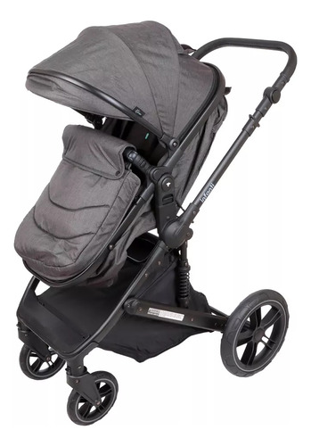 Coche Travel System Epic 6g Heather Grey Infanti Gris Negro