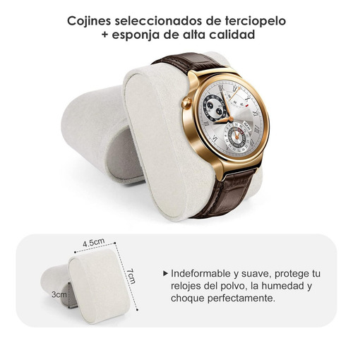 Organizador De Relojes Joyas Y Accesorios Caja Reloj Joyero