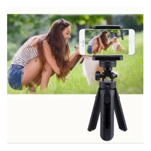 Imagen 4 de 4 de Mini Trípode Retráctil 360° Cámara Y Celular