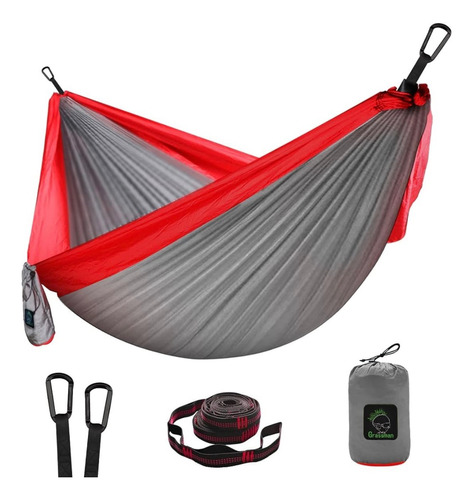 Hamaca Individual Para Camping Con Kit De Suspensión 