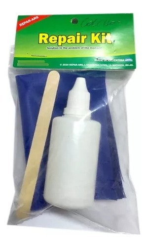 Kit Reparacion Colchon Inflable Parches Pegamento Repar-arg