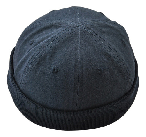 Hombre Retro Docker Leon Beanie Cap Pure Cotton Hat