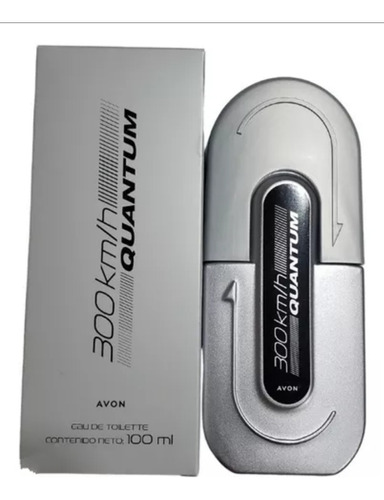 Perfume Hombre 300 Km/h Quantum X 100 Ml Avon Original Nueva