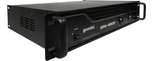 Gemini Gpa-4800 4000w Professional Dj Power Amplifier