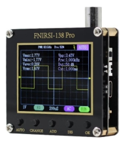 Osciloscopio Portátil Portátil Lazhu Fnirsi 138pro