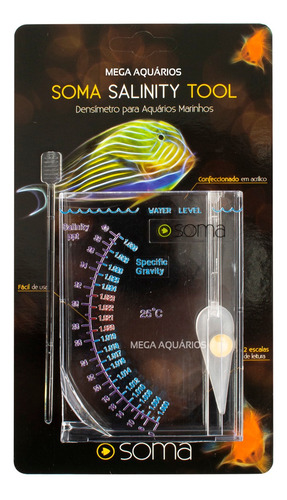 Densímetro Medidor De Salinidade - Hidrometro Aquarios