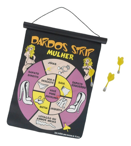 Imagem 3 de 3 de Jogo De Dardos Strip