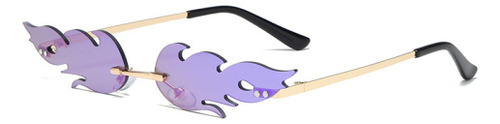 Gafas De Sol Flame De Nueva Moda Para Mujer Y Hombre, Sin Ma