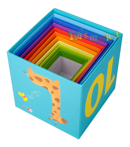 Imagen 5 de 7 de Cubos Apilables X10 Con Números Varios Modelos Classic World