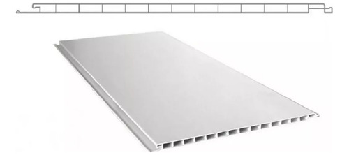 Cielorrasos - Machimbre De Pvc 200mm X 6mm Blanco