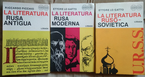 La Literatura Rusa Antigua Moderna Ruso Soviética Impeca C/u