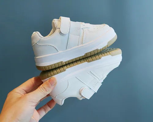 Zapatos Blancos Para Niños De Primavera Y Otoño De 2025 Para