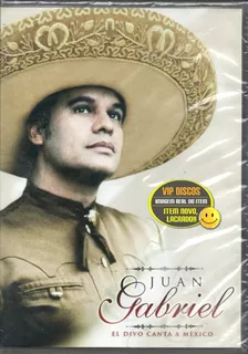 Dvd Juan Gabriel Canta A México - Importado Original Lacrado