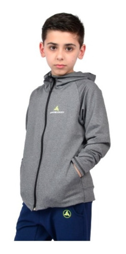 Campera Deportiva Niño Capucha Gs - Calyun