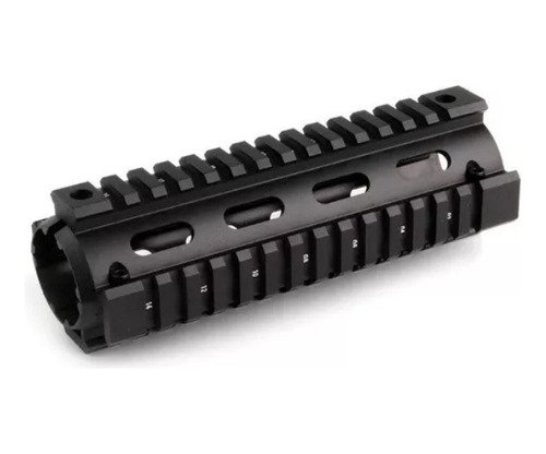 Handguard Quad Rail Fuzil Ar15 M16 Drop-in M4 T4 Taurus