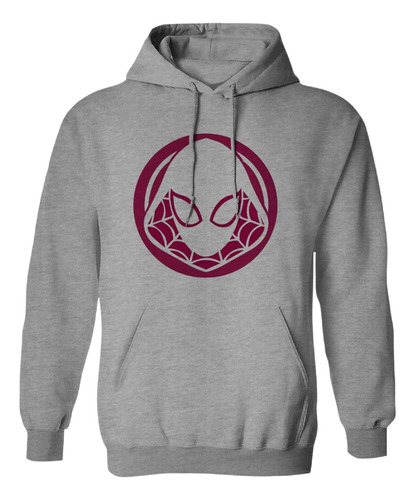 Sudadera Con Gorro Spider - Gwen Stacy Araña Red