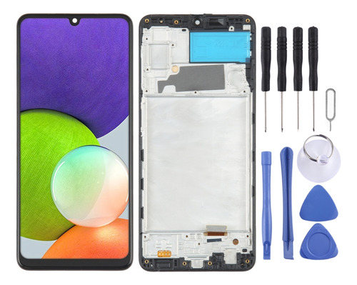 Pantalla Lcd Con Marco Para Samsung Galaxy A22 4g Sm-a225