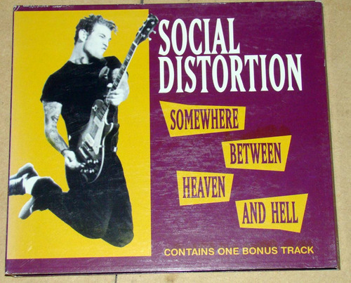 Social Distortion Somewhere Between Heaven And Hell Cd Arg