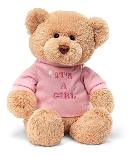 Gund Es Una Camiseta Chica Teddy Bear Peluche Peluche En Ros