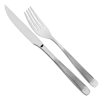 Comprar Juego 24 Cubiertos Tramontina Athenas Linea Rayada, Jb Bazar