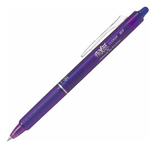 Lápiz Gel Frixion Clicker 0.7 Violeta Pilot - Ofieduc