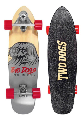 Skate Simulador Surf Two Dogs (estilo Smoothstar)